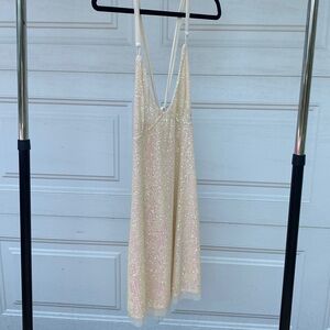 Free people sparkle dress size large